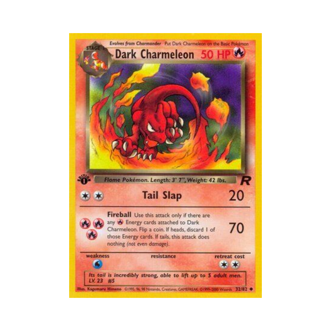 포켓몬 TCG 다크 리자드 U 로켓단 (영문판)(Pokemon TCG Dark Charmeleon U Team Rocket (English Ver.)) - 1