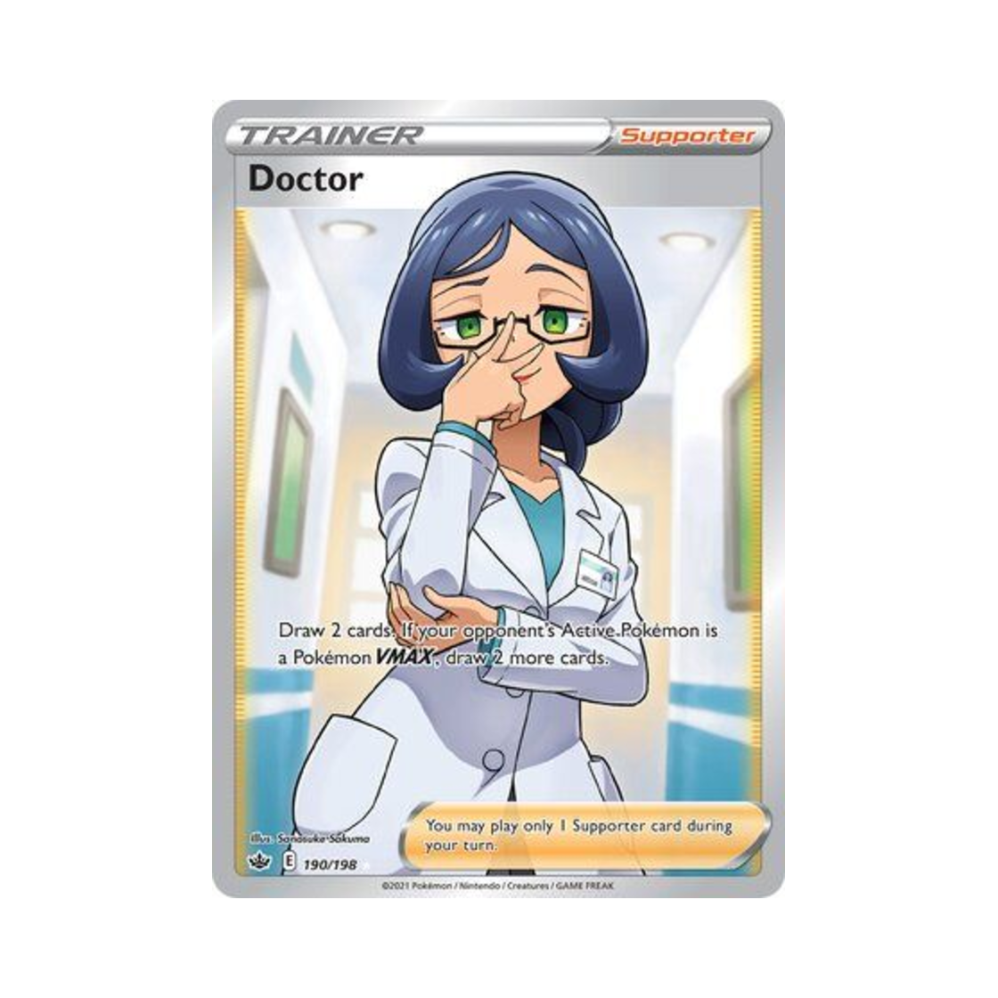포켓몬 TCG 의사 RU 칠링 레인 (영문판)(Pokemon TCG Doctor RU Chilling Reign (English Ver.)) - 1