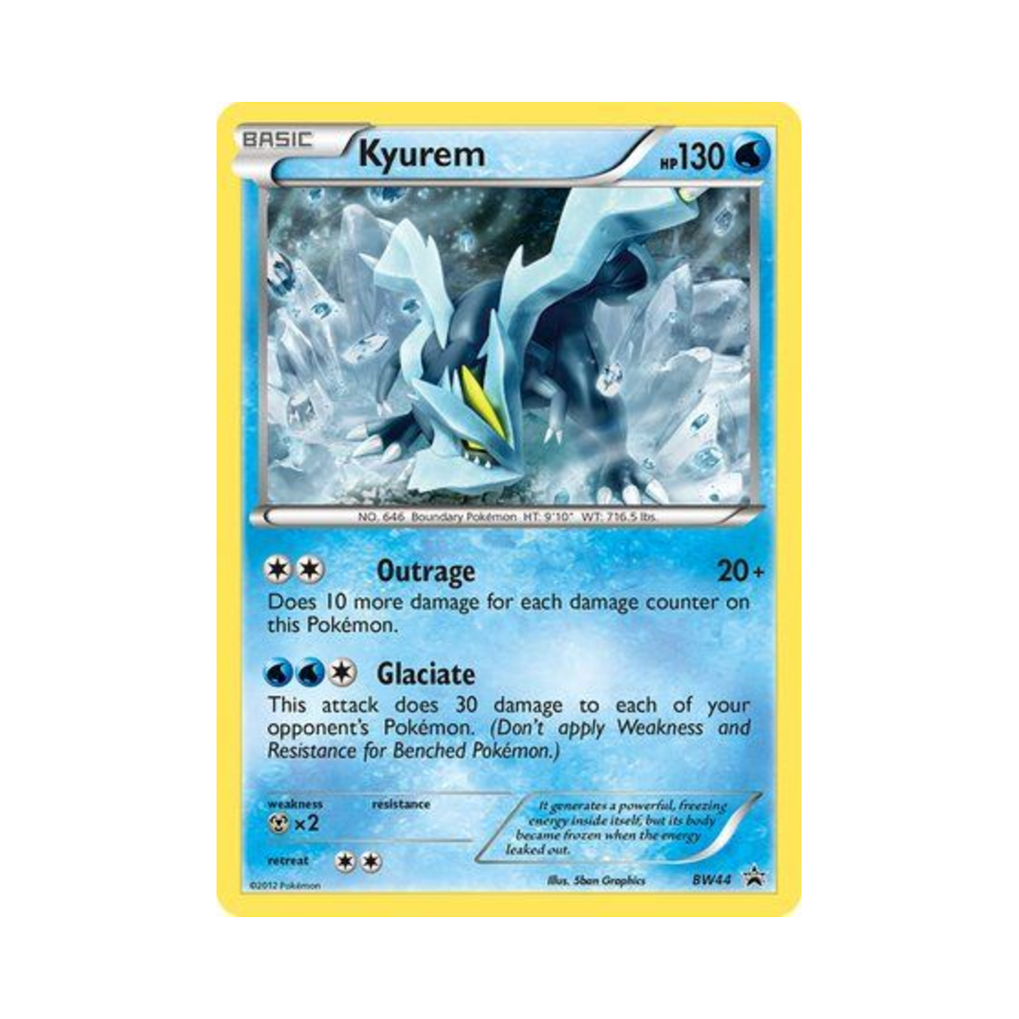 포켓몬 TCG 큐레무 P 블랙 & 화이트 프로모카드 (영문판)(Pokemon TCG Kyurem P Black & White Promos (English Ver.)) - 1