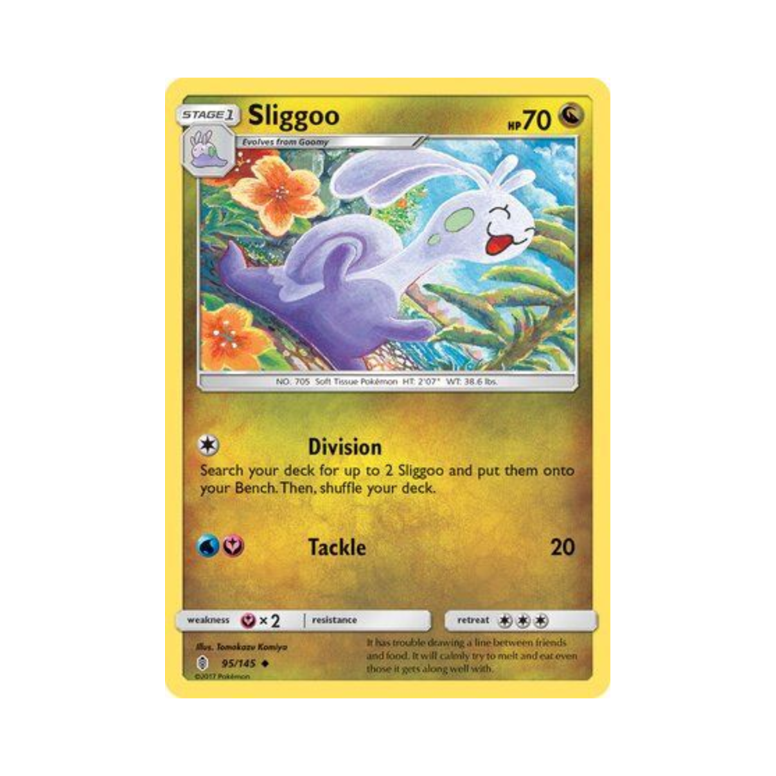포켓몬 TCG 미끄네일 U 가디언스 라이징 (영문판)(Pokemon TCG Sliggoo U Guardians Rising (English Ver.)) - 1