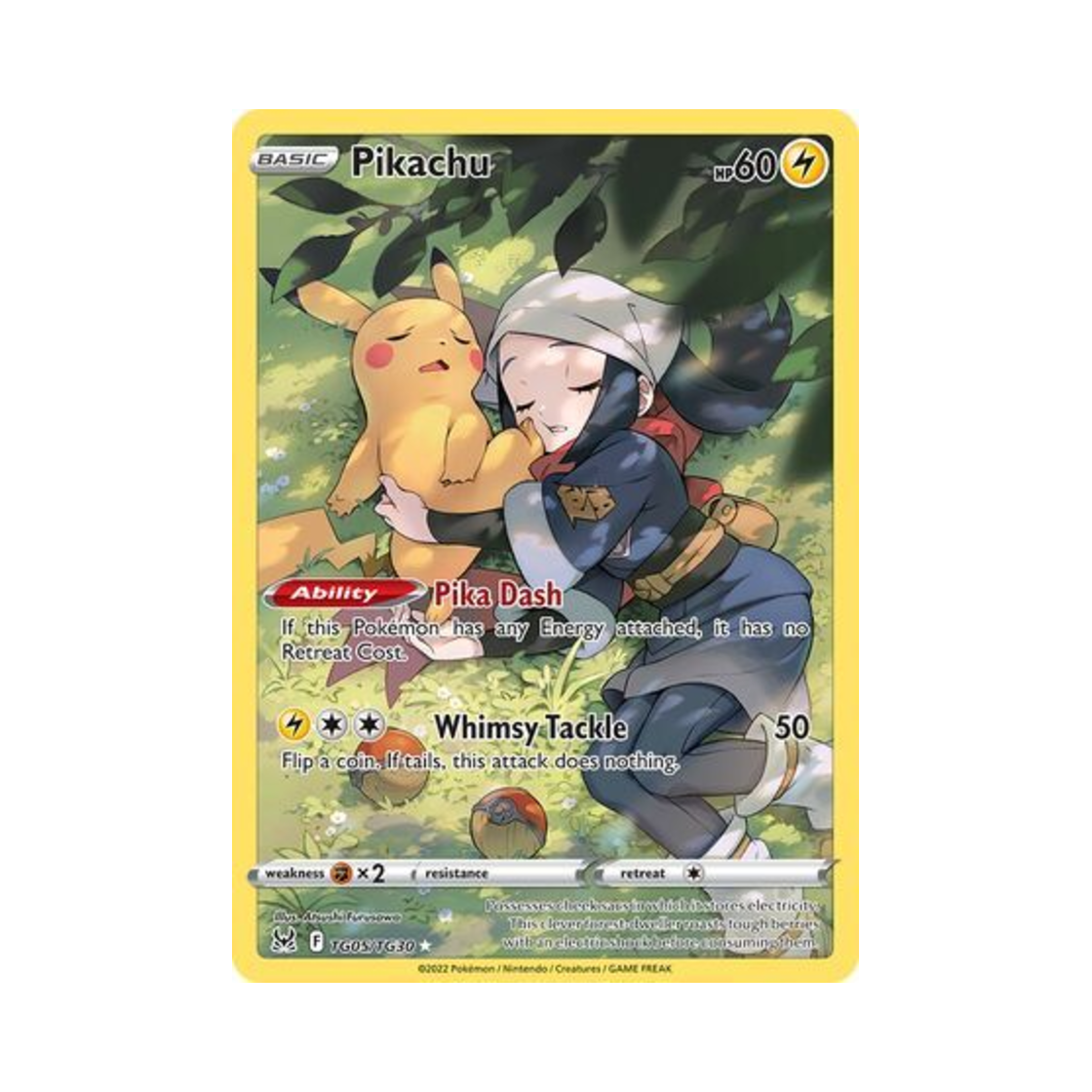 포켓몬 TCG 피카츄 RH 로스트 오리진 (영문판)(Pokemon TCG Pikachu RH Lost Origin (English Ver.)) - 1
