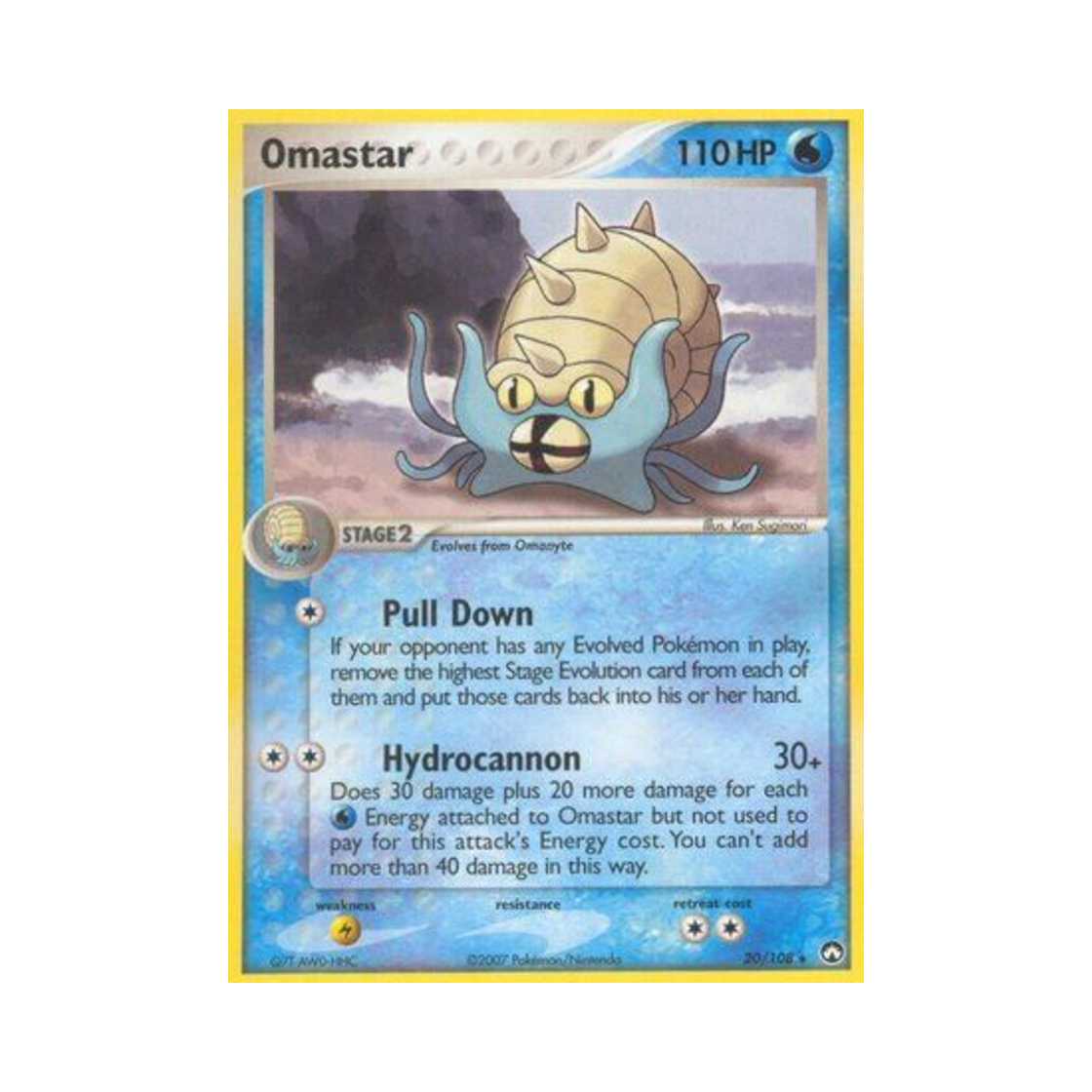 포켓몬 TCG 암스타 R EX 파워 키퍼스(영문판)(Pokemon TCG Omastar R EX Power Keepers (English Ver.)) - 1