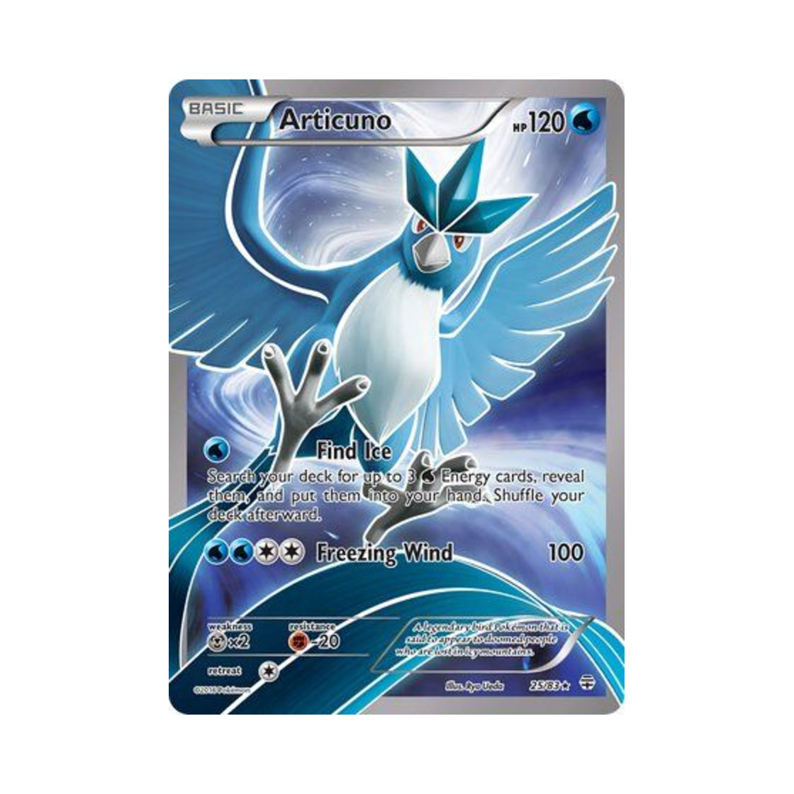 포켓몬 TCG 프리져 RH 제네레이션즈 (영문판)(Pokemon TCG Articuno RH Generations (English Ver.)) - 1