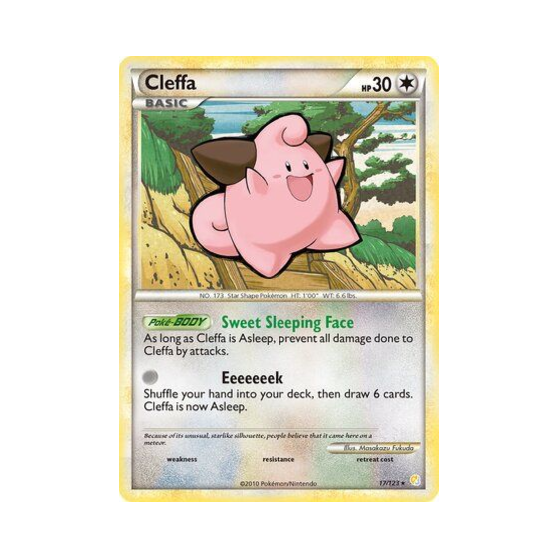 포켓몬 TCG 삐 R 하트골드 & 소울실버 (영문판)(Pokemon TCG Cleffa R HeartGold & SoulSilver (English Ver.))