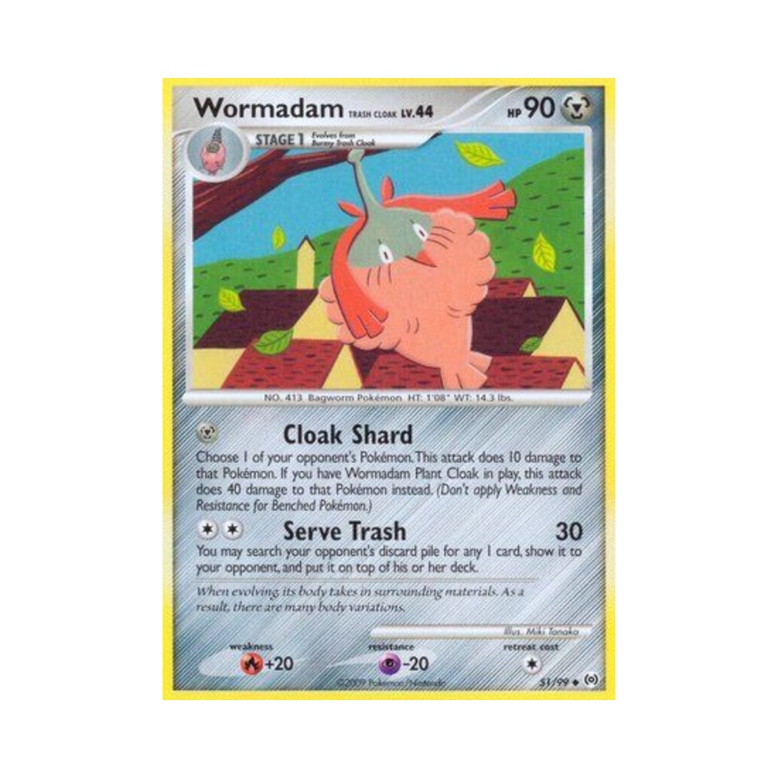 포켓몬 TCG 도롱마담 슈레도롱 U 아르세우스 (영문판)(Pokemon TCG Wormadam Trash Cloak U Arceus (English Ver.)) - 1