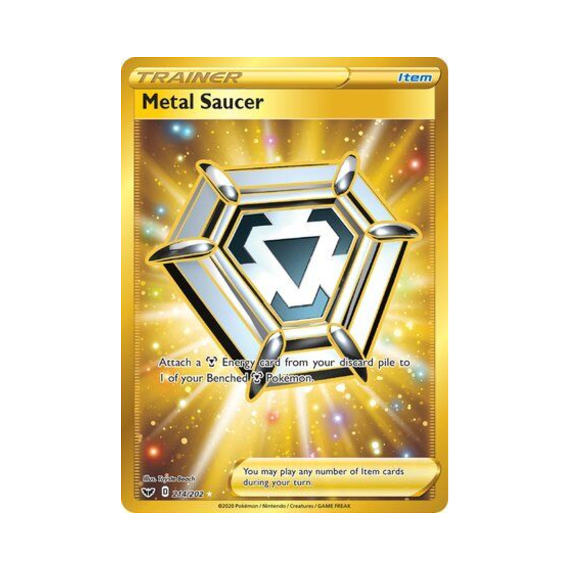 포켓몬 TCG 메탈소서 RS 소드 & 실드 (영문판)(Pokemon TCG Metal Saucer RS Sword & Shield (English Ver.)) - 1