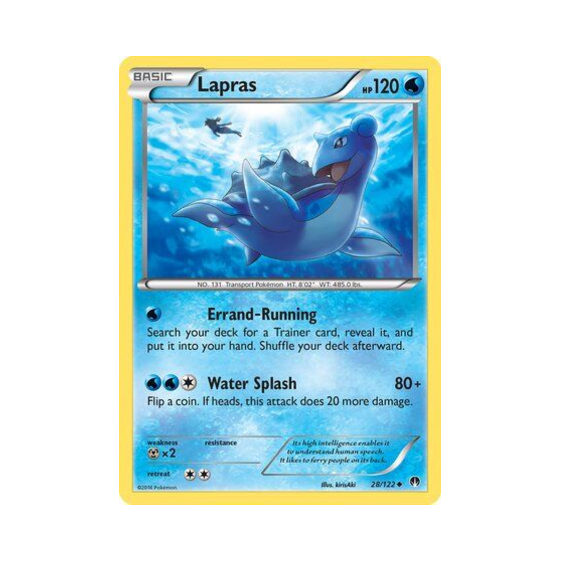 포켓몬 TCG 라프라스 U 브레이크포인트 (영문판)(Pokemon TCG Lapras U BREAKpoint (English Ver.)) - 1