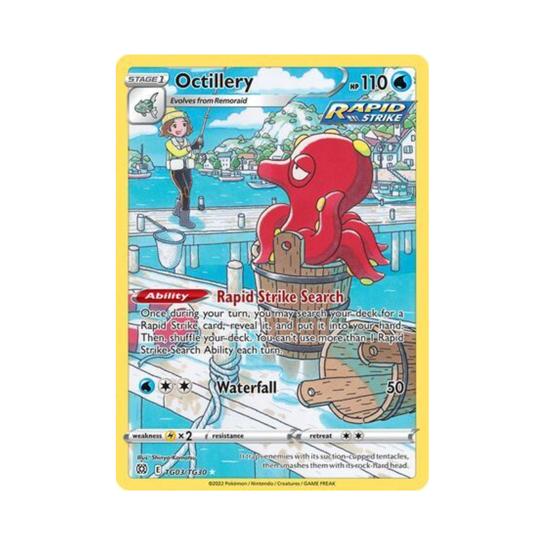 포켓몬 TCG 대포무노 RH 브릴리언트 스타즈 (영문판)(Pokemon TCG Octillery RH Brilliant Stars (English Ver.))
