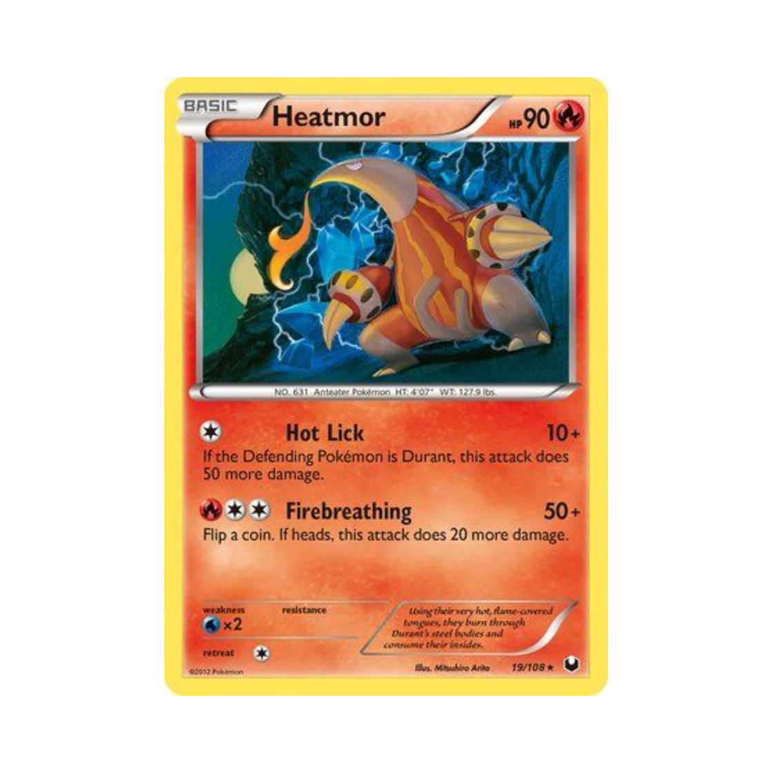 포켓몬 TCG 앤티골 R 다크 익스플로러스 (영문판)(Pokemon TCG Heatmor R Dark Explorers (English Ver.)) - 1