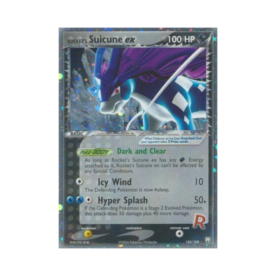 포켓몬 TCG 로켓단의 스이쿤 ex RHe EX 로켓단 리턴즈 (영문판)(Pokemon TCG Rocket's Suicune ex RHe EX Team Rocket Returns (English Ver.)) - 1