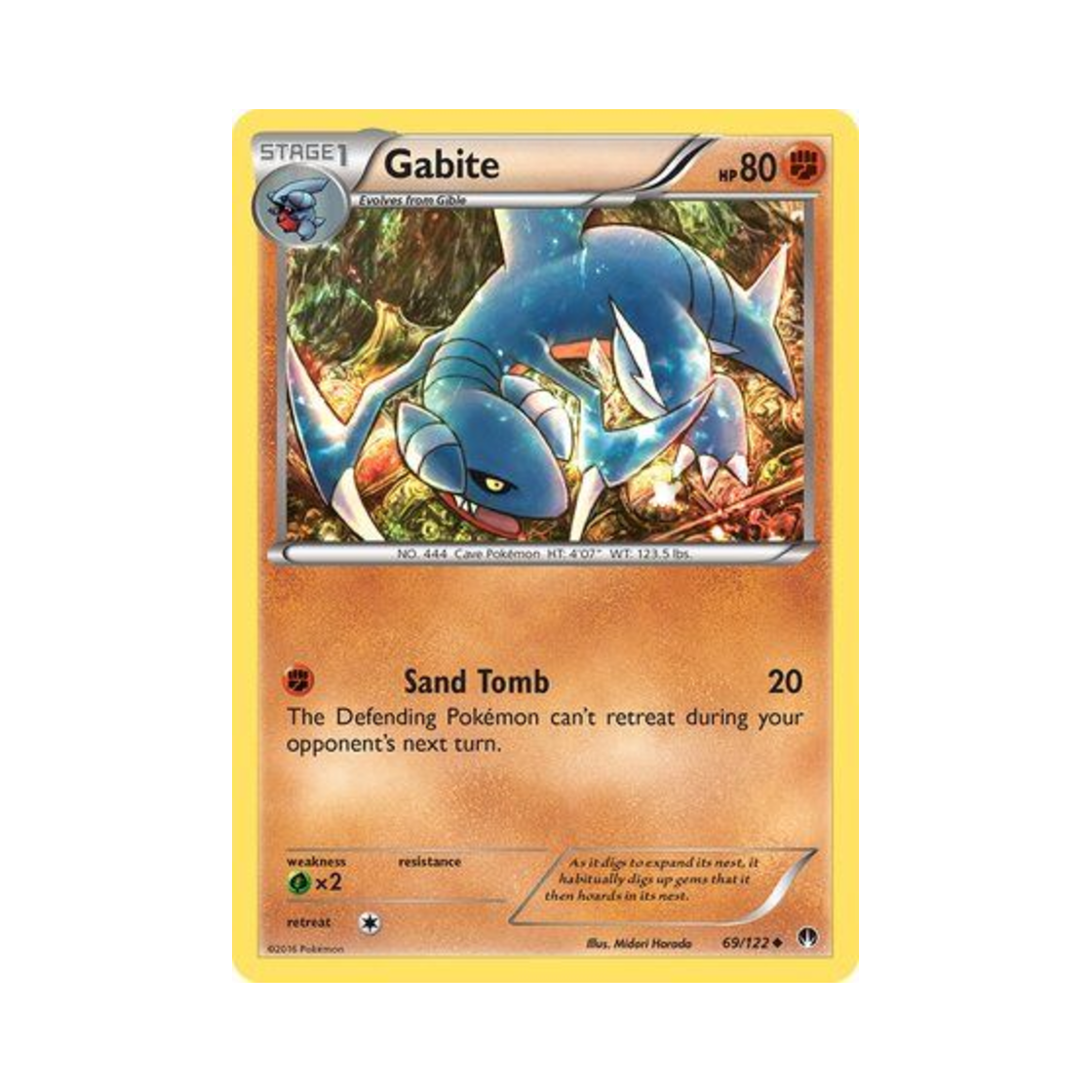 포켓몬 TCG 한바이트 U 브레이크포인트 (영문판)(Pokemon TCG Gabite U BREAKpoint (English Ver.))