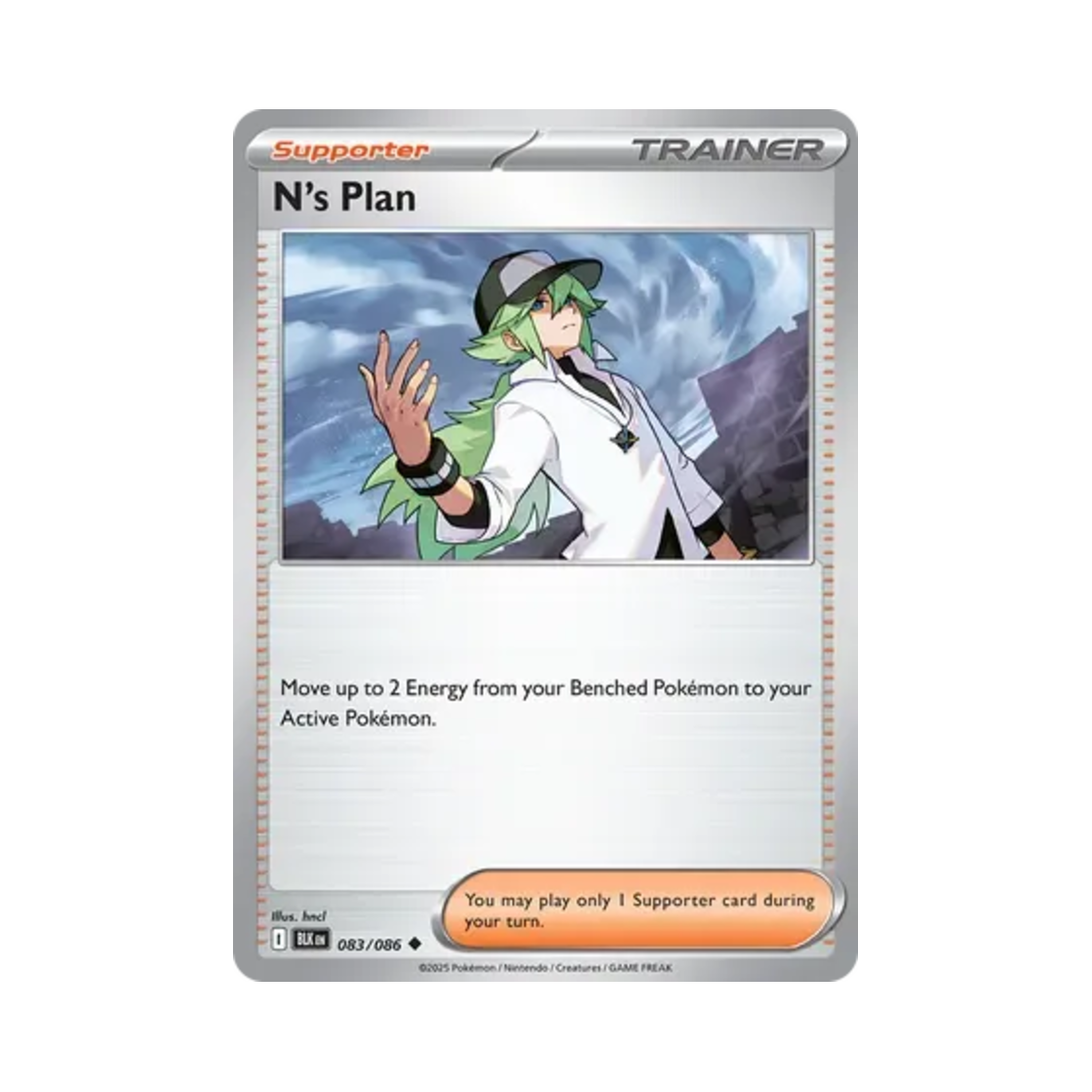 포켓몬 TCG N의 계획 U 블랙볼트 (영문판)(Pokemon TCG N's Plan U Black Bolt (English Ver.)) - 1