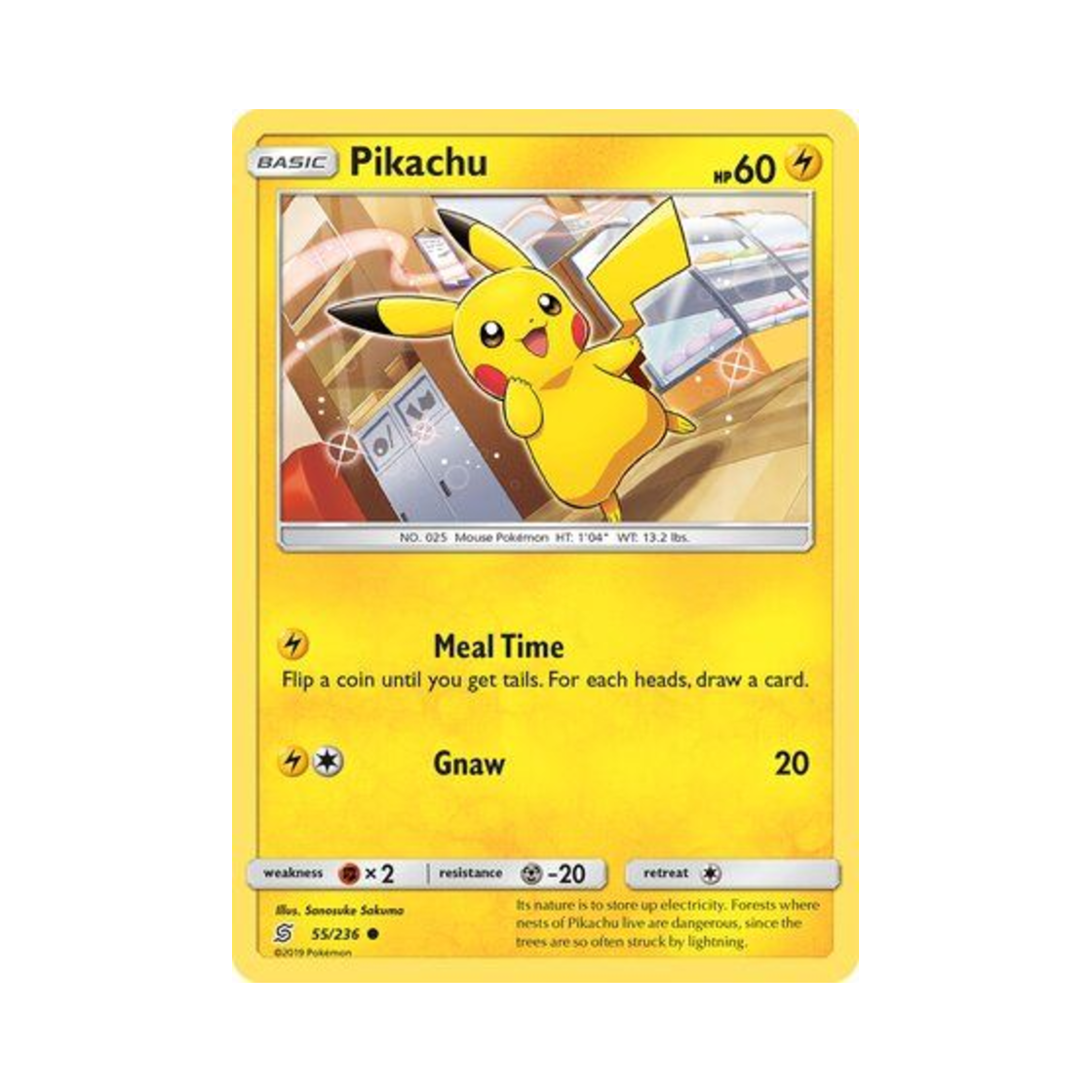 포켓몬 TCG 피카츄 C 유니파이드 마인즈 (영문판)(Pokemon TCG Pikachu C Unified Minds (English Ver.)) - 1