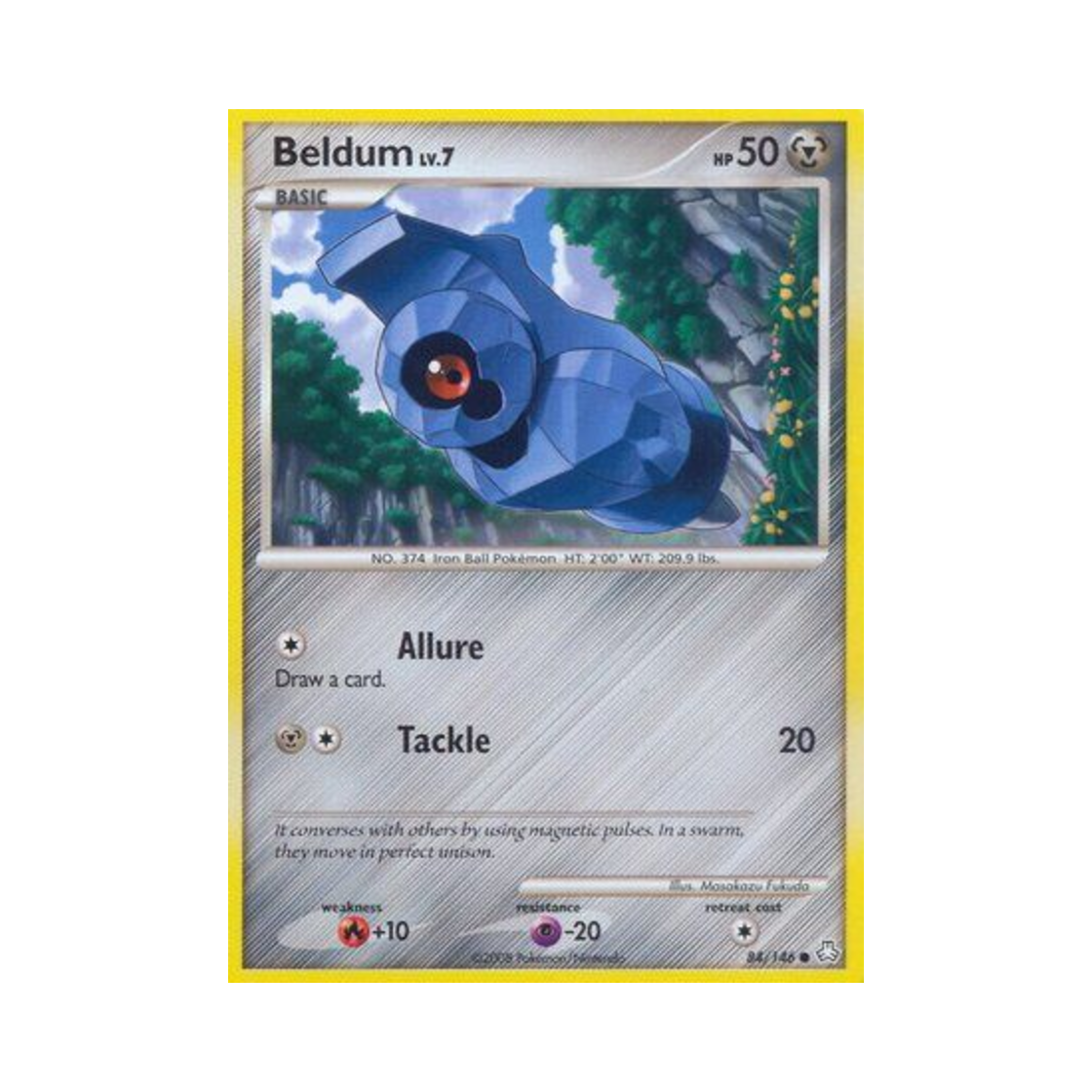 포켓몬 TCG 메탕 C 레전드 어웨이크드 (영문판)(Pokemon TCG Beldum C Legends Awakened (English Ver.))