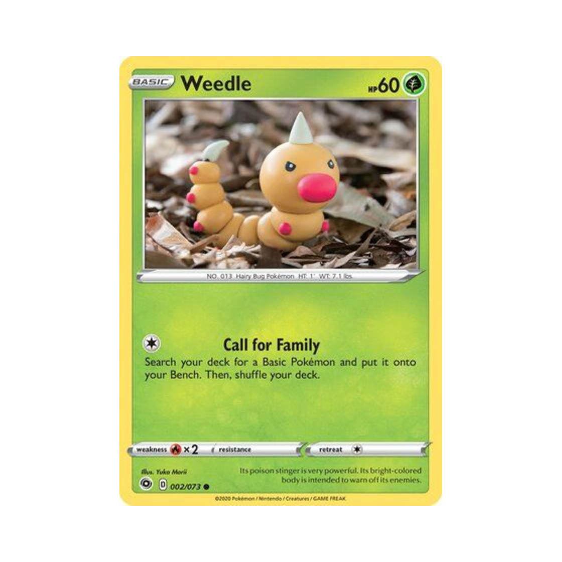 포켓몬 TCG 뿔충이 C 챔피언스 패스 (영문판)(Pokemon TCG Weedle C Champion's Path (English Ver.)) - 1