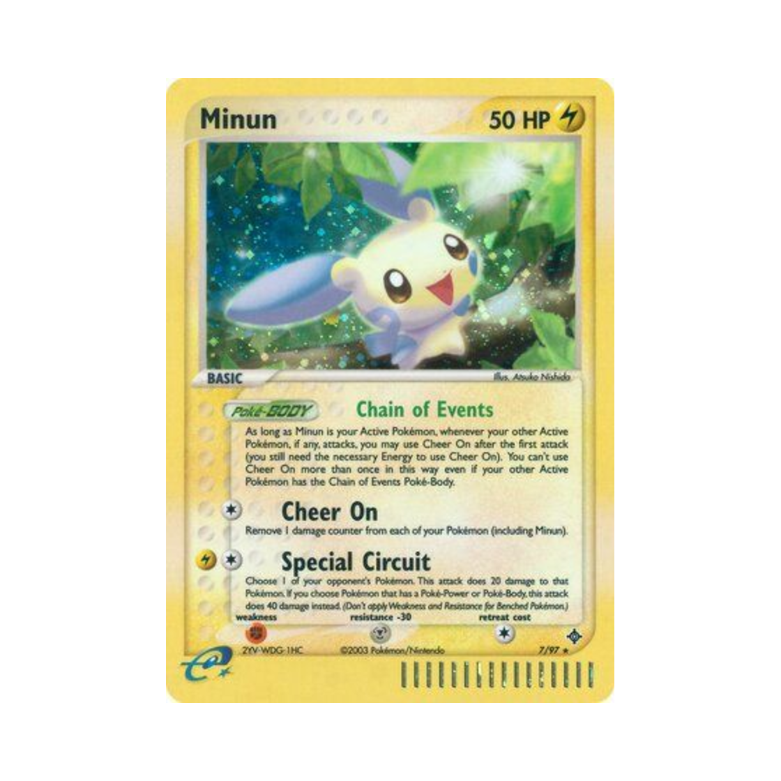 포켓몬 TCG 마이농 RH EX 드래곤 (영문판)(Pokemon TCG Minun RH EX Dragon (English Ver.))