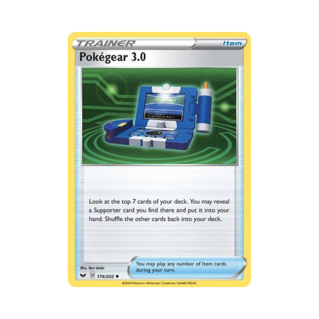 포켓몬 TCG 포켓기어 3.0 U 소드 & 실드 (영문판)(Pokemon TCG Pokegear 3.0 U Sword & Shield (English Ver.)) - 1