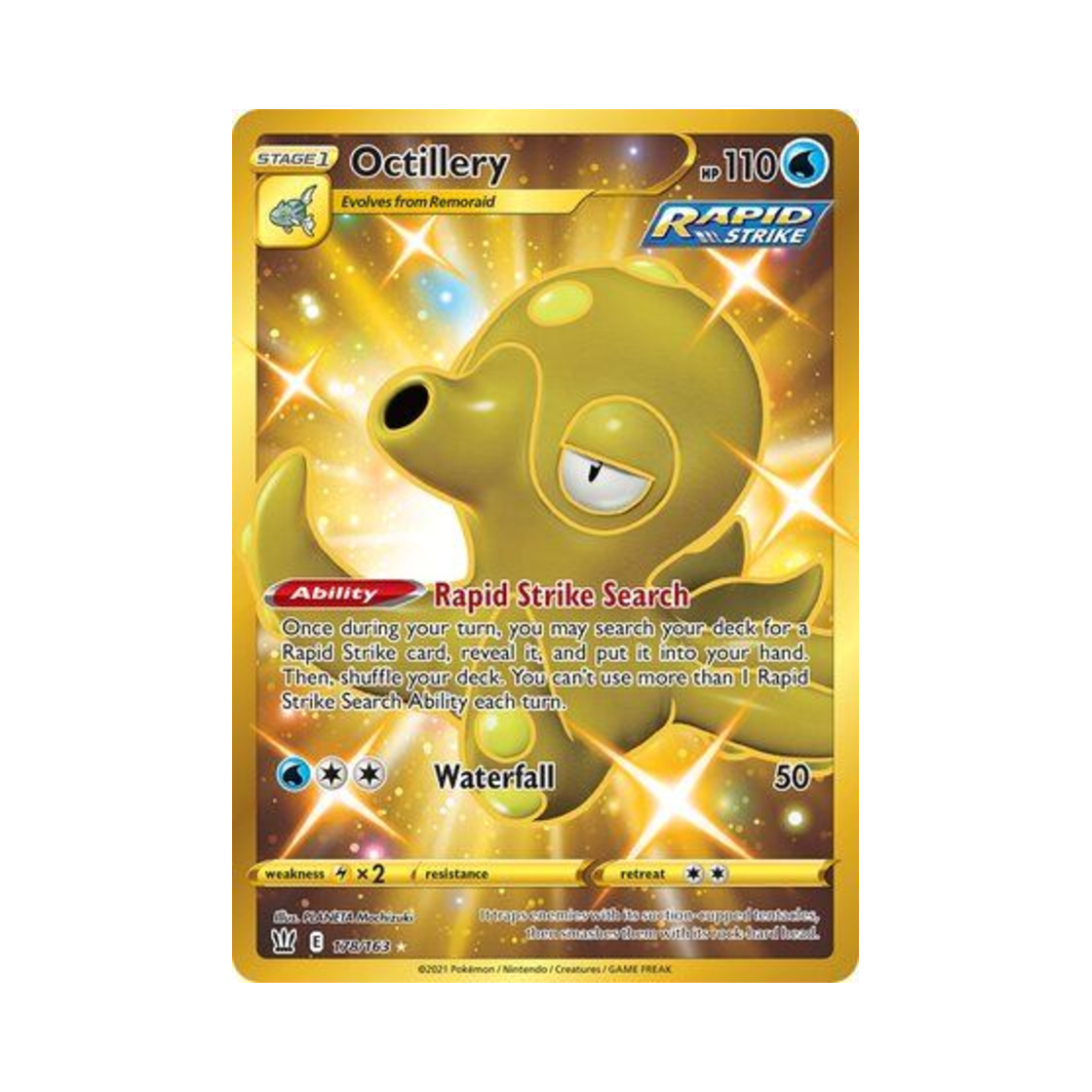 포켓몬 TCG 대포무노 RS 배틀 스타일즈 (영문판)(Pokemon TCG Octillery RS Battle Styles (English Ver.))