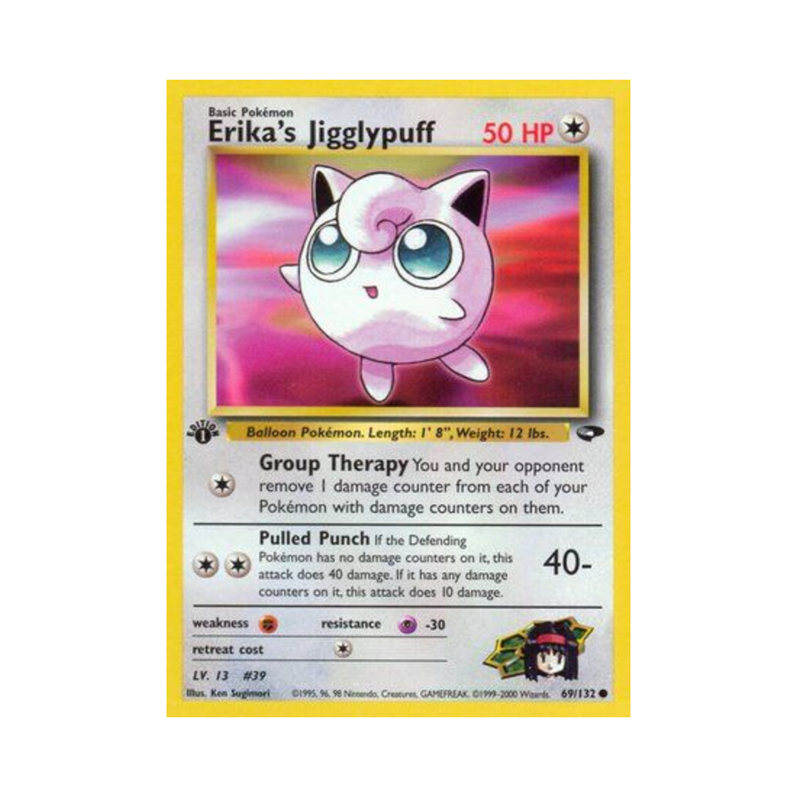 포켓몬 TCG 민화의 푸린 C 짐 첼린지 (영문판)(Pokemon TCG Erika's Jigglypuff C Gym Challenge (English Ver.)) - 1