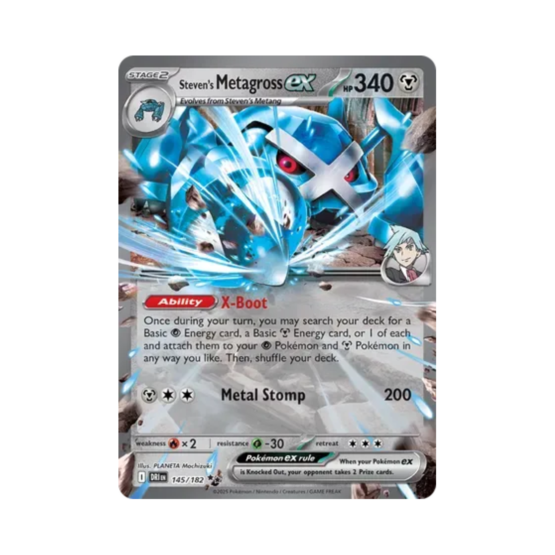포켓몬 TCG 성호의 메타그로스 ex DR 데스티니드 라이벌스 (영문판)(Pokemon TCG Steven's Metagross ex DR Destined Rivals (English Ver.)) - 1