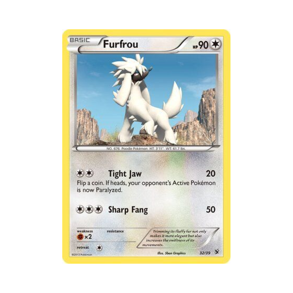 포켓몬 TCG 트리미앙 칼로스 스타터 세트 (영문판)(Pokemon TCG Furfrou Kalos Starter Set (English Ver.))