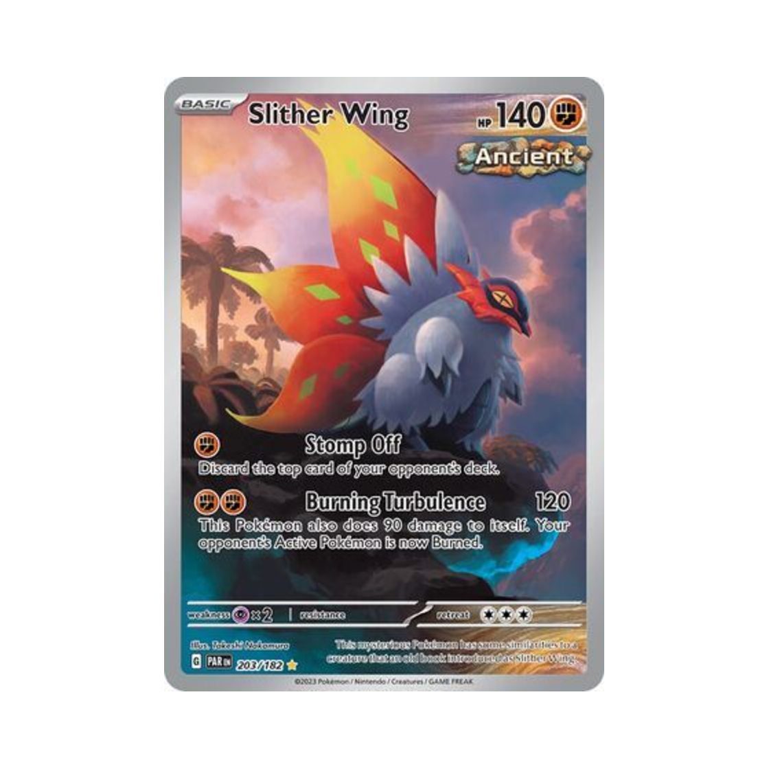 포켓몬 TCG 땅을기는날개 IR 파라독스 리프트 (영문판)(Pokemon TCG Slither Wing IR Paradox Rift (English Ver.)) - 1