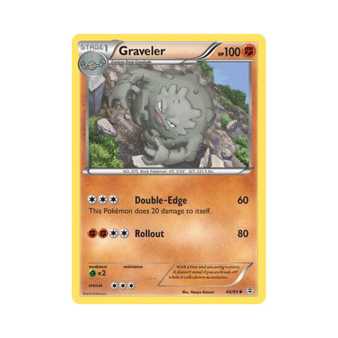 포켓몬 TCG 데구리 U 제네레이션즈 (영문판)(Pokemon TCG Graveler U Generations (English Ver.)) - 1