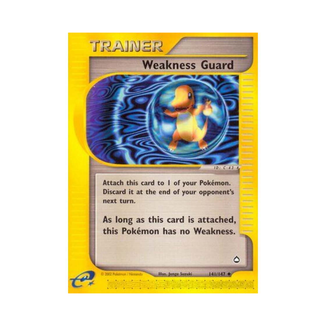 포켓몬 TCG 위크니스 가드 U 아쿠아폴리스 (영문판)(Pokemon TCG Weakness Guard U Aquapolis (English Ver.)) - 1