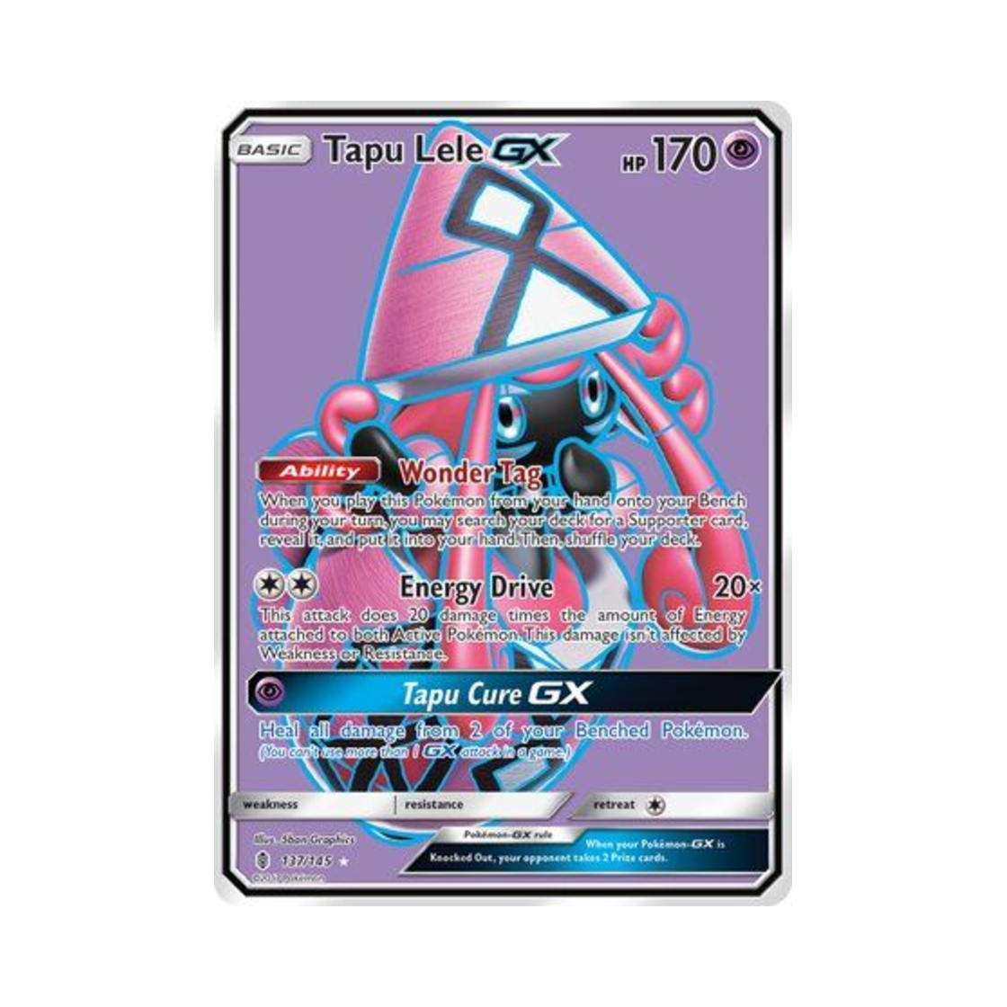 포켓몬 TCG 카푸나비나 GX RU 가디언스 라이징 (영문판)(Pokemon TCG Tapu Lele GX RU Guardians Rising (English Ver.)) - 1
