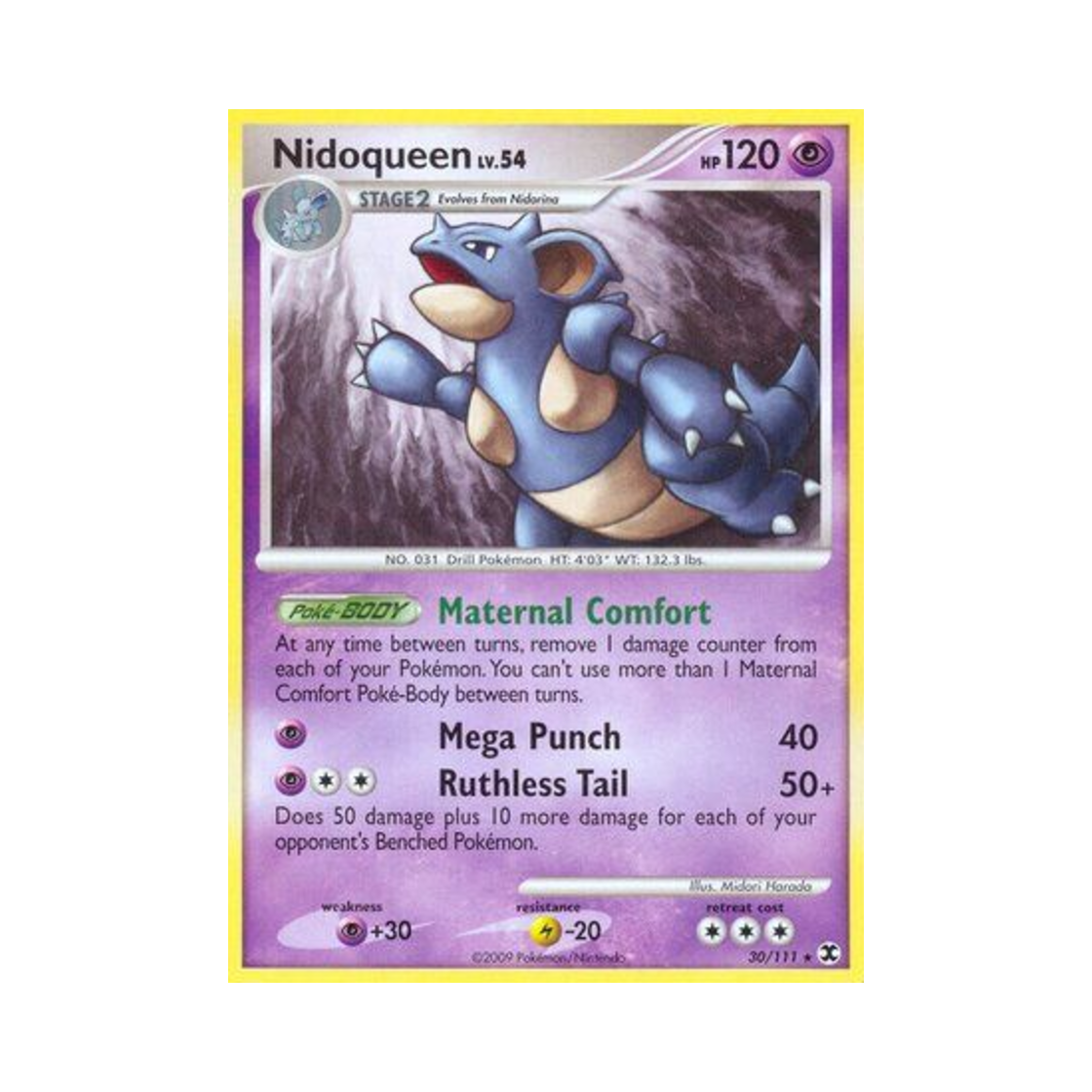포켓몬 TCG 니드퀸 R 라이징 라이벌스 (영문판)(Pokemon TCG Nidoqueen R Rising Rivals (English Ver.)) - 1