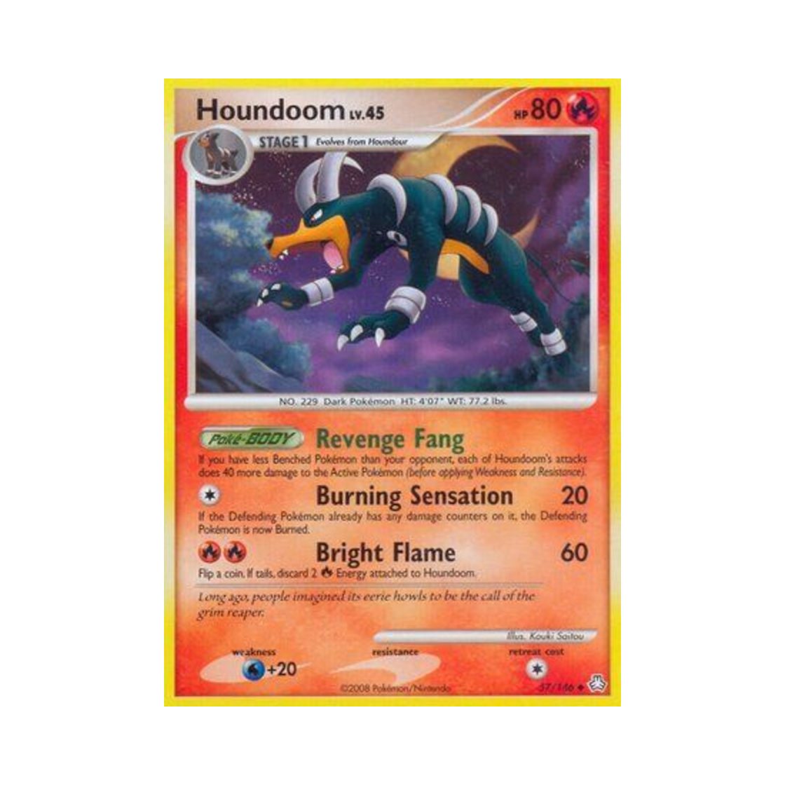 포켓몬 TCG 헬가 U 레전드 어웨이크드 (영문판)(Pokemon TCG Houndoom U Legends Awakened (English Ver.)) - 1