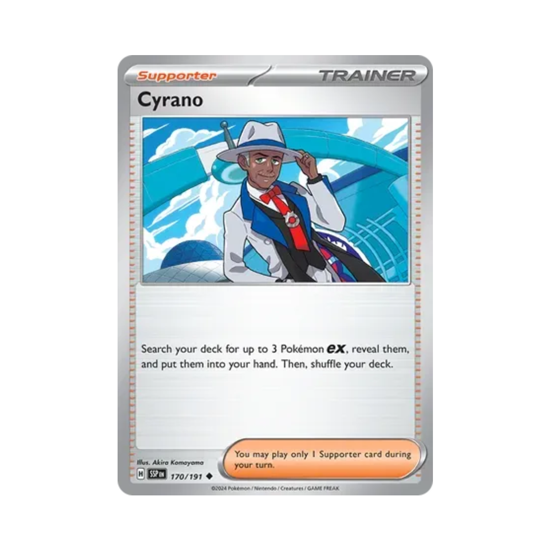 포켓몬 TCG 시아노 U 서징 스파크 (영문판)(Pokemon TCG Cyrano U Surging Sparks (English Ver.)) - 1