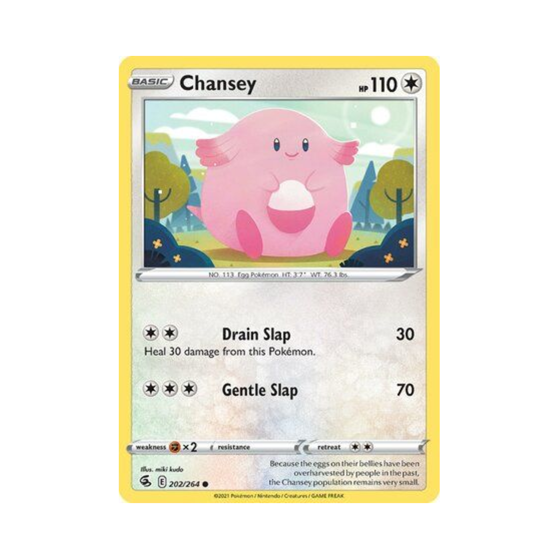 포켓몬 TCG 럭키 C 퓨전 스트라이크 (영문판)(Pokemon TCG Chansey C Fusion Strike (English Ver.)) - 1