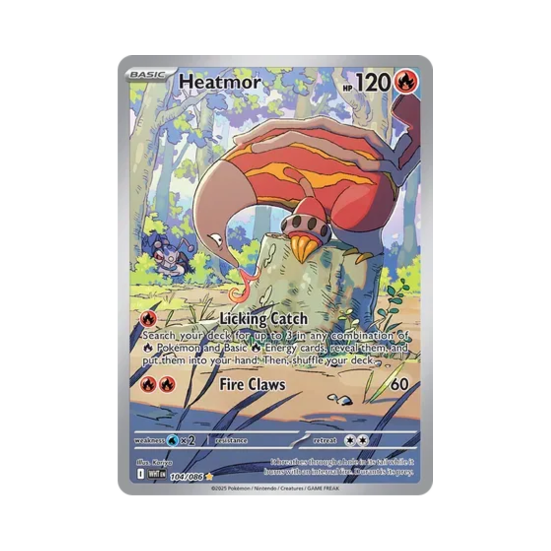 포켓몬 TCG 앤티골 IR 화이트플레어 (영문판)(Pokemon TCG Heatmor IR White Flare (English Ver.)) - 1