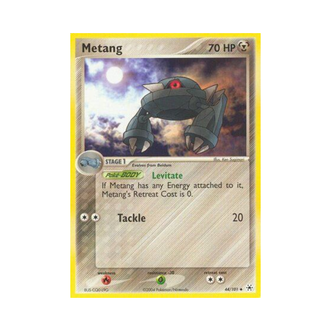 포켓몬 TCG 메탕구 U EX 히든 레전드 (영문판)(Pokemon TCG Metang U EX Hidden Legends (English Ver.)) - 1