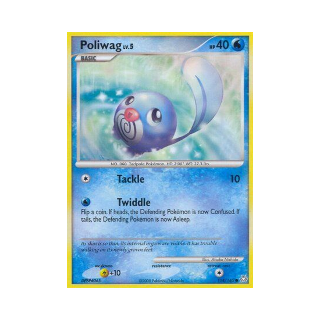 포켓몬 TCG 발챙이 C 레전드 어웨이크드 (영문판)(Pokemon TCG Poliwag C Legends Awakened (English Ver.)) - 1