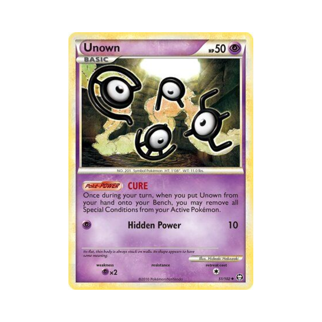 포켓몬 TCG 안농 U 트라이엄펀트 (영문판)(Pokemon TCG Unown U Triumphant (English Ver.)) - 1