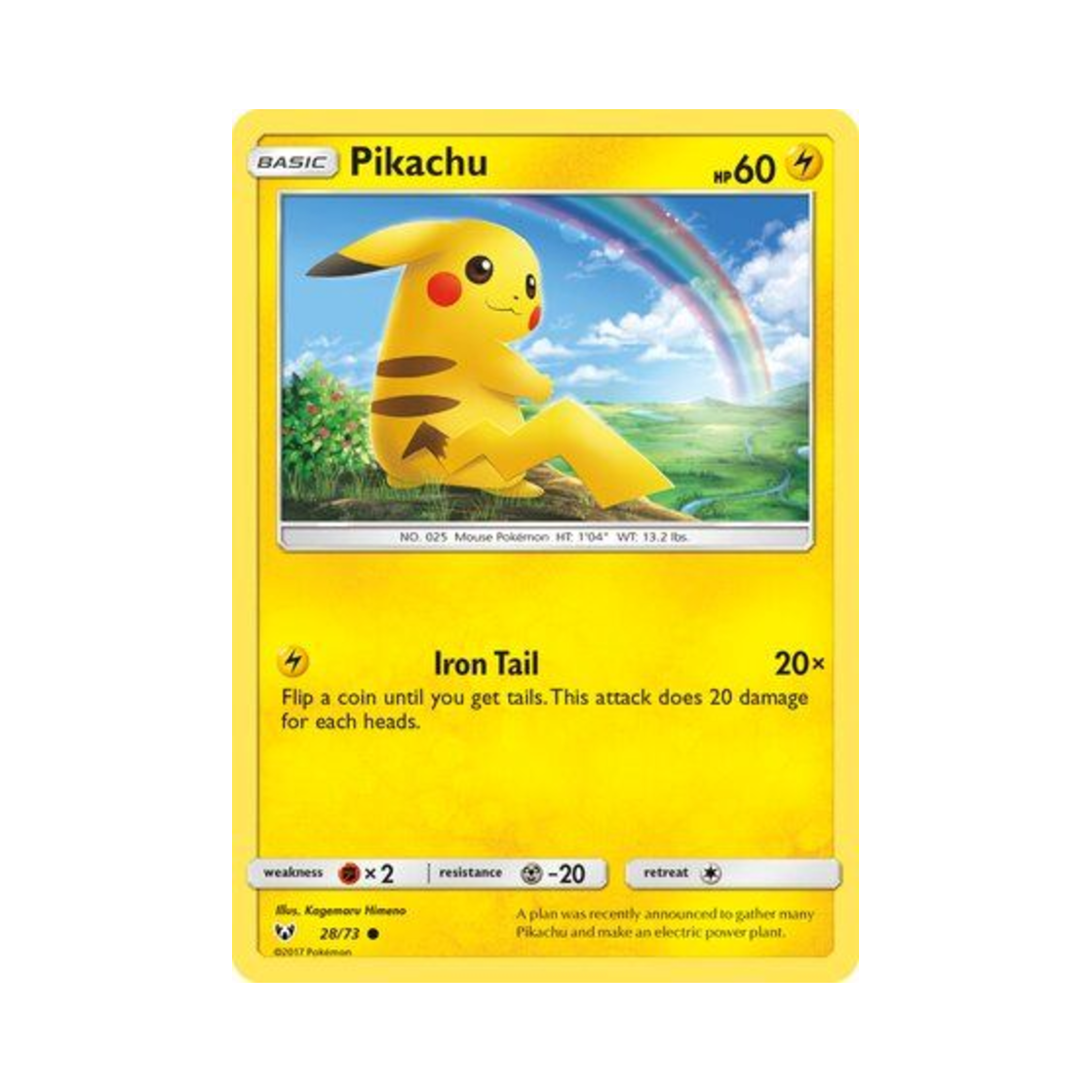 포켓몬 TCG 피카츄 C 샤이닝 레전즈 (영문판)(Pokemon TCG Pikachu C Shining Legends (English Ver.)) - 1