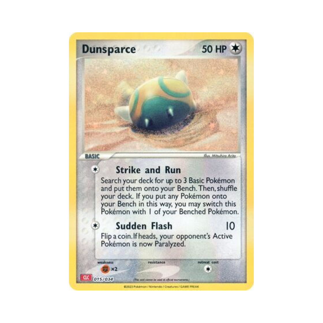 포켓몬 TCG 노고치 포켓몬 TCG 클래식 (영문판)(Pokemon TCG Dunsparce Pokemon TCG Classic (English Ver.))