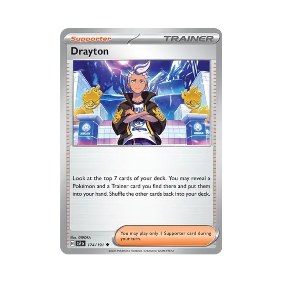 포켓몬 TCG 제빈 U 서징 스파크 (영문판)(Pokemon TCG Drayton U Surging Sparks (English Ver.)) - 1