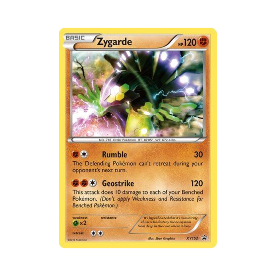 포켓몬 TCG 지가르데 P XY 프로모 카드 (영문판)(Pokemon TCG Zygarde P XY Promos (English Ver.)) - 1
