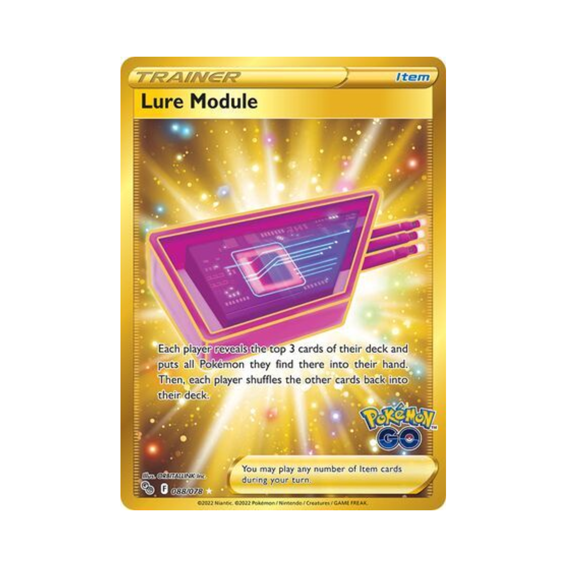 포켓몬 TCG 루어모듈 RS 포켓몬 고 (영문판)(Pokemon TCG Lure Module RS Pokemon GO (English Ver.))