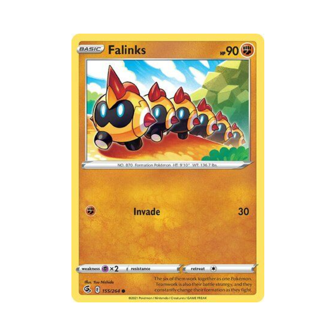 포켓몬 TCG 대여르 C 퓨전 스트라이크 (영문판)(Pokemon TCG Falinks C Fusion Strike (English Ver.))