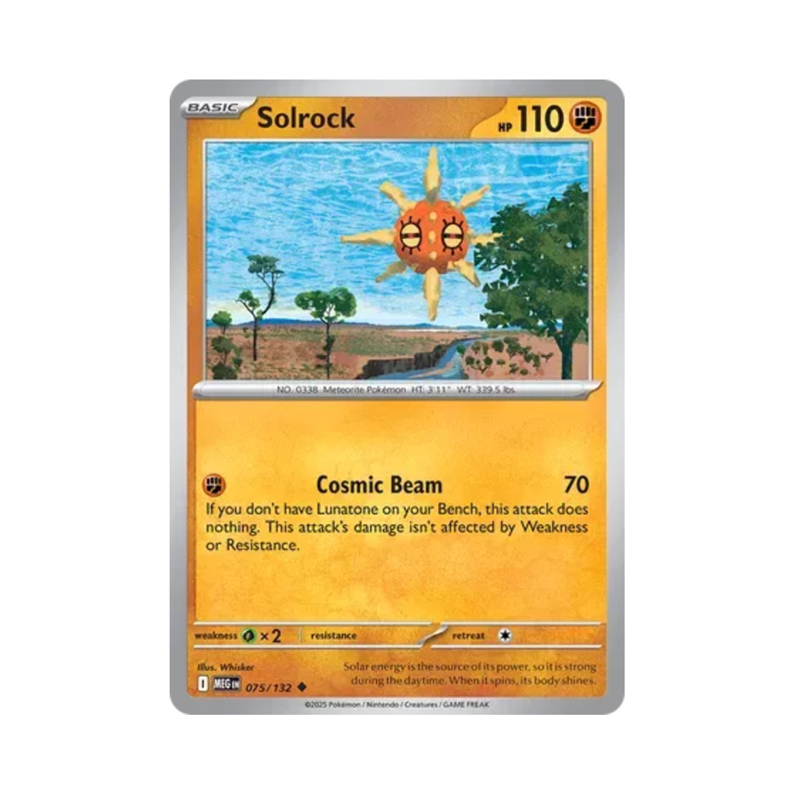 포켓몬 TCG 솔록 U 메가 에볼루션 (영문판)(Pokemon TCG Solrock U Mega Evolution (English Ver.)) - 1