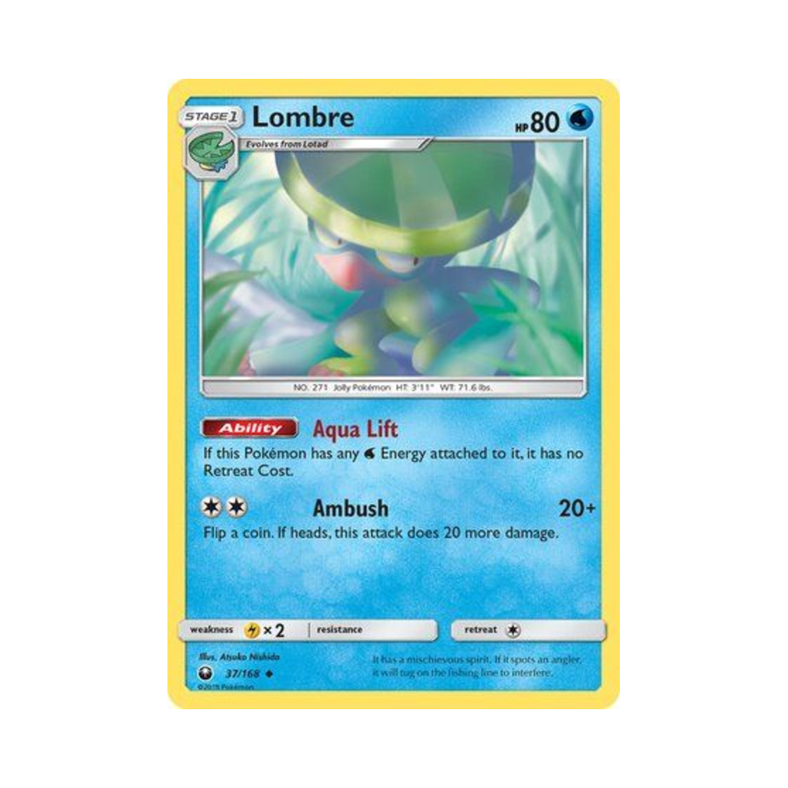 포켓몬 TCG 로토스 U 셀레스티얼 스톰 (영문판)(Pokemon TCG Lombre U Celestial Storm (English Ver.)) - 1