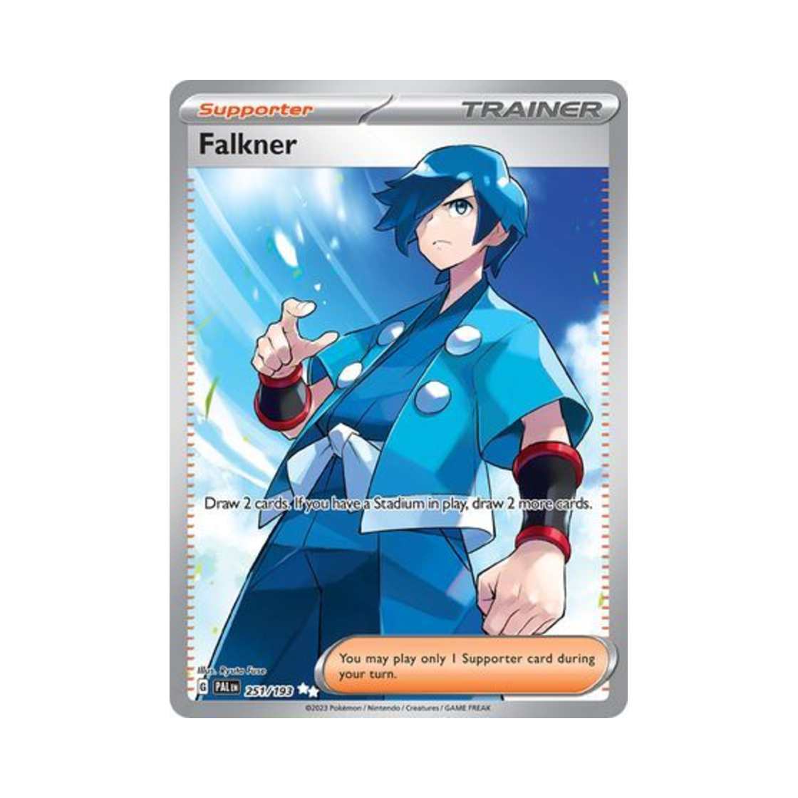 포켓몬 TCG 비상 UR 팔데아 이볼브드 (영문판)(Pokemon TCG Falkner UR Paldea Evolved (English Ver.))