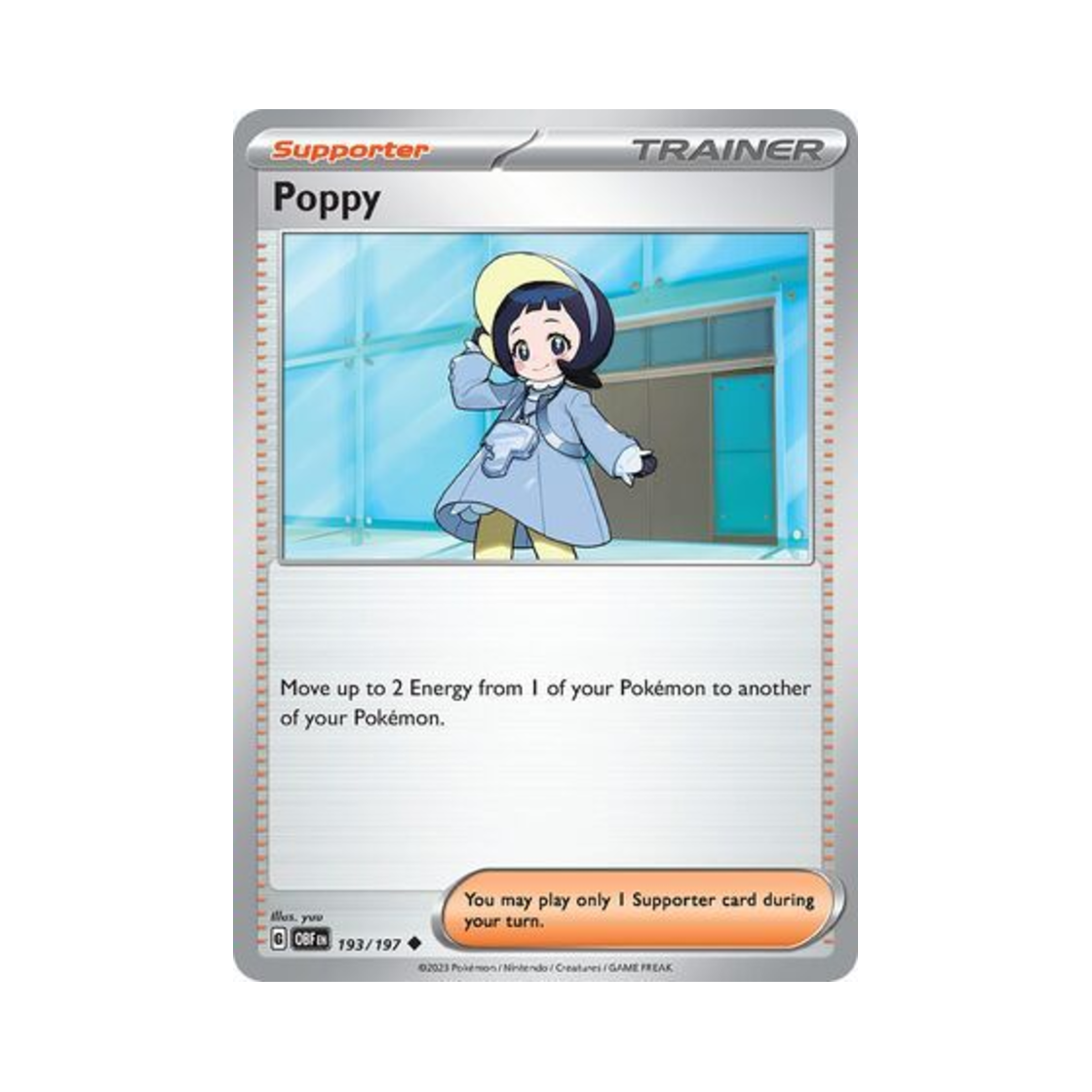 포켓몬 TCG 뽀삐 U 옵시디언 플레임즈 (영문판)(Pokemon TCG Poppy U Obsidian Flames (English Ver.)) - 1