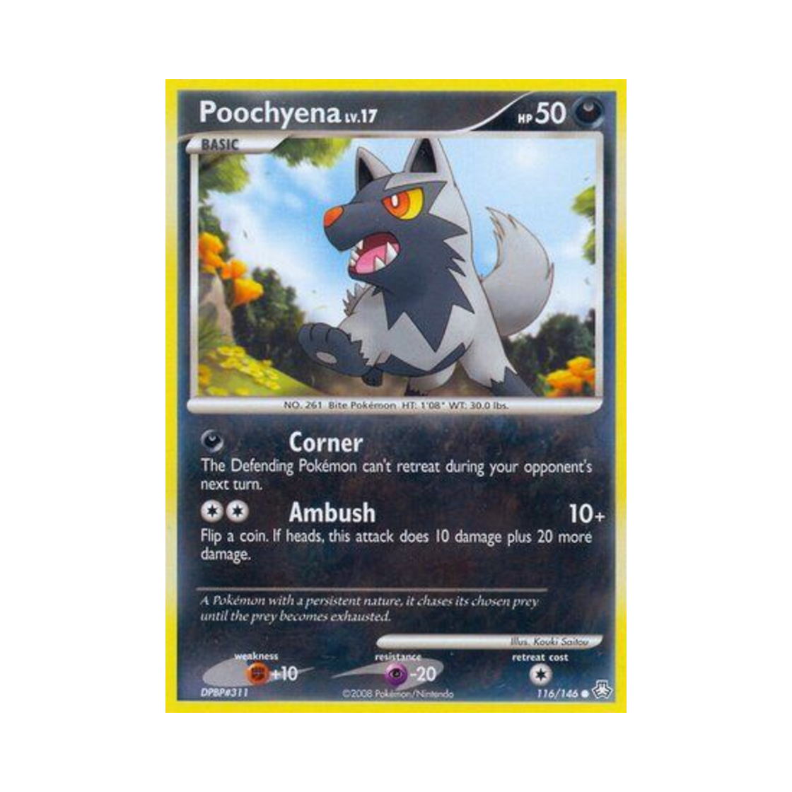 포켓몬 TCG 포챠나 C 레전드 어웨이크드 (영문판)(Pokemon TCG Poochyena C Legends Awakened (English Ver.)) - 1