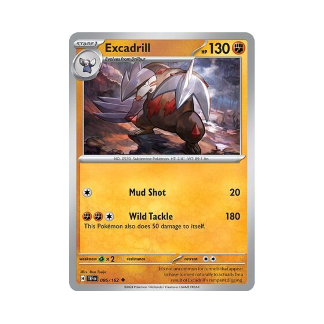 포켓몬 TCG 몰드류 U 템포럴 포시스 (영문판)(Pokemon TCG Excadrill U Temporal Forces (English Ver.)) - 1