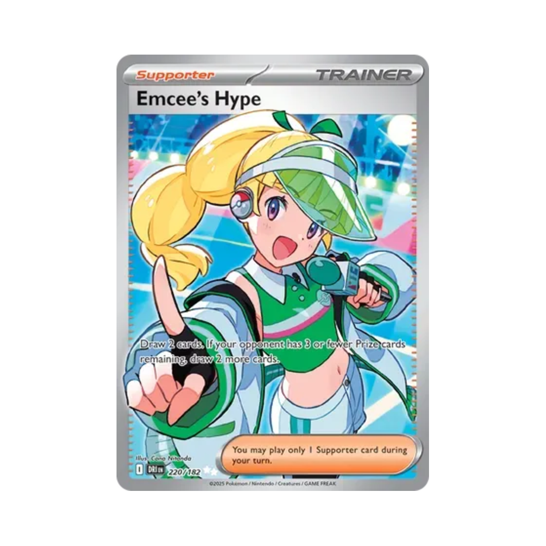 포켓몬 TCG MC의 호응유도 UR 데스티니드 라이벌스 (영문판)(Pokemon TCG Emcee's Hype UR Destined Rivals (English Ver.)) - 1